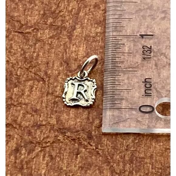 Waxing poetic insignia initial charm - Picture 9 of 12